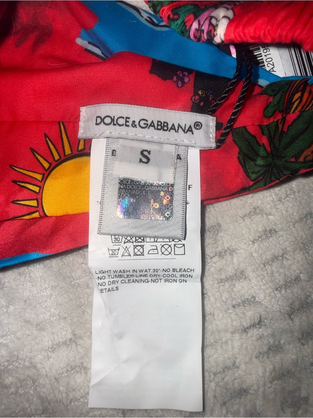 NWT Authentic Dolce Gabbana Baby Hawaii themed headband - Picture 8 of 13